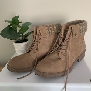 Lace Up Combat Boots